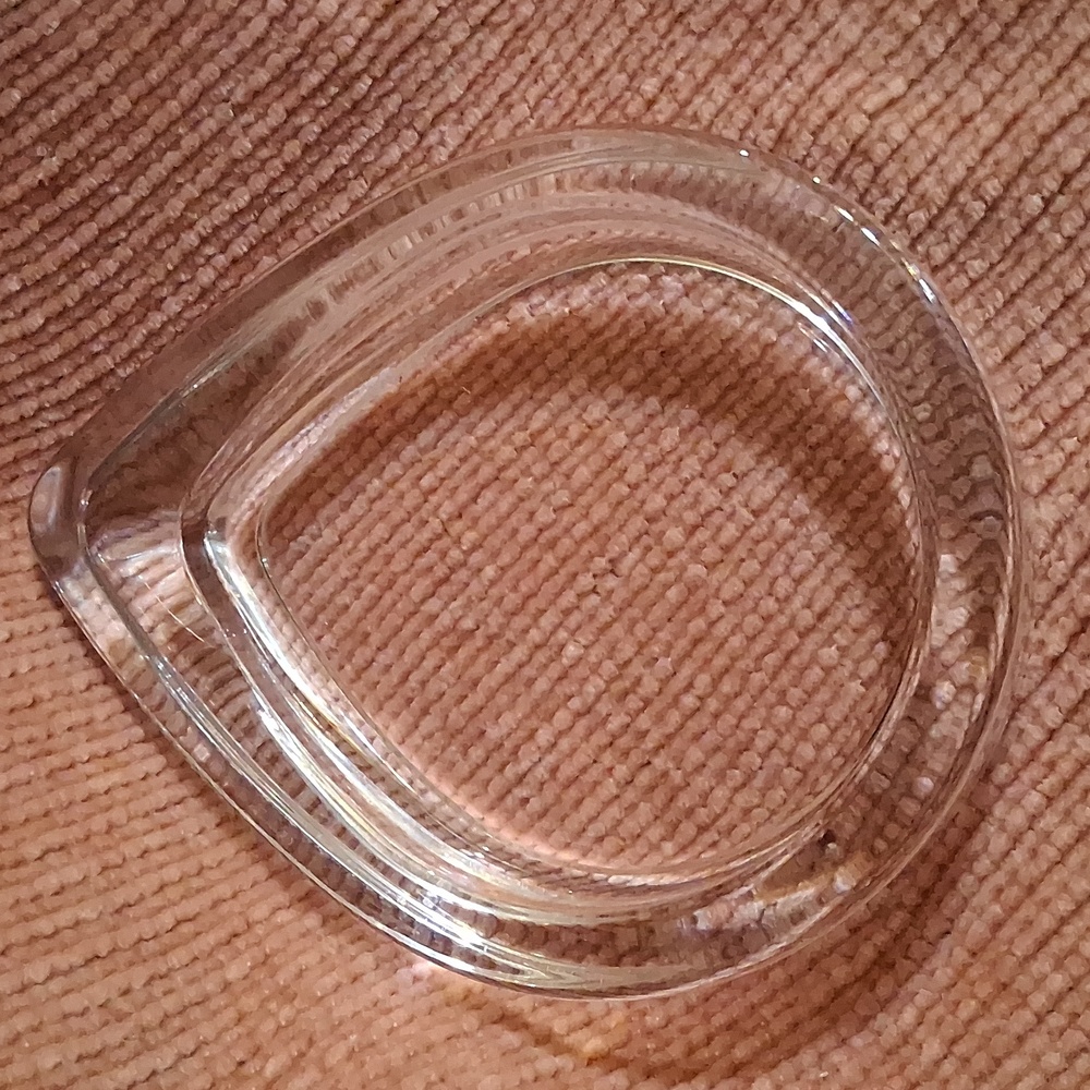 Vintage Teardrop-Shaped Dish